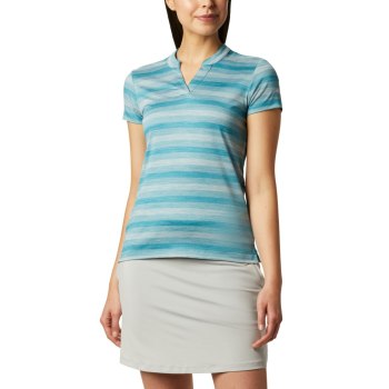 Columbia Omni-Wick Chatter, Polo Azules Para Mujer | 756402-DNC